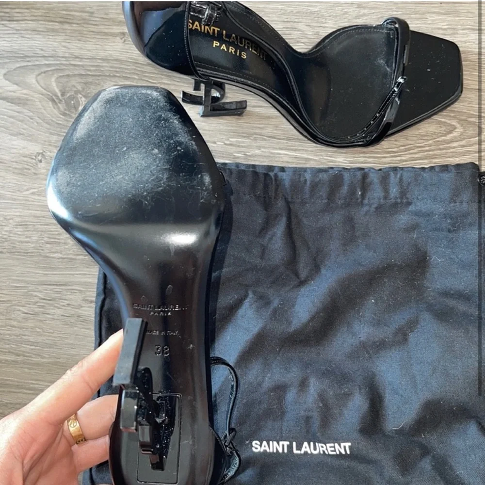 YSL Patent Leather Heels - Worn Once - Picture 2 of 2